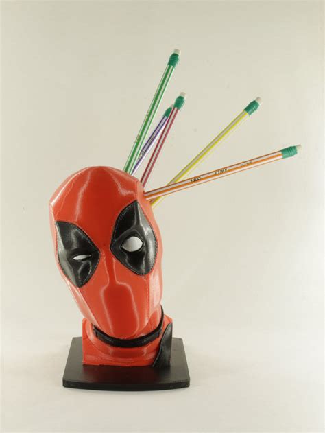 deadpool business card holder